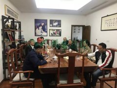 苍南县民政局辅导莅临沙巴电竞集团参观领导