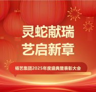 灵蛇献瑞 艺启新章 | 沙巴电竞集团2025年度盛典暨表彰大会